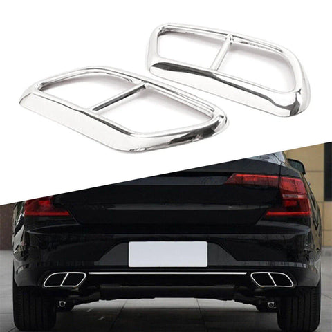 Volvo V90 S90 Rear Exhaust Muffler Tail Pipe Cover Trim (2016-2020)