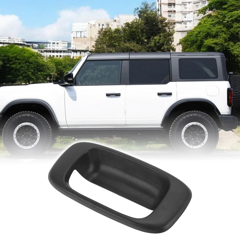 Chevrolet Silverado & GMC Sierra Door Handles Black Tailgate Handle Bezel