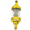 Motorcycle Universal 8mm 5/16" Inline Gas Fuel Filter