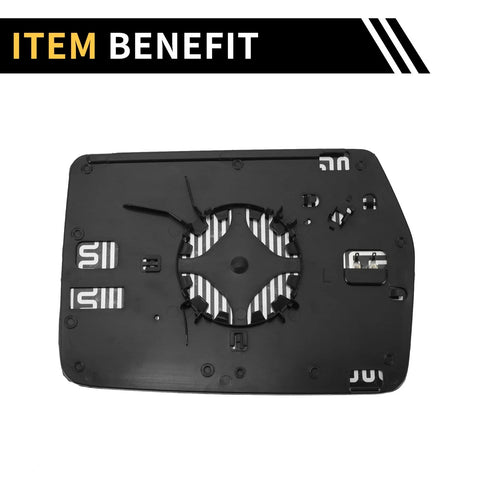 Ford F-150 Non-Heated Left Side Mirror Glass (2004-2010)
