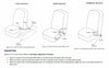 On Pillar with 1 / 2 UNC Mounting 2 x Retractable Seat Belts (1990-1990)