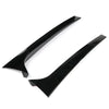 Skoda Octavia Estate 2 x Rear Window Canard Spoiler Covers (2014-2019)