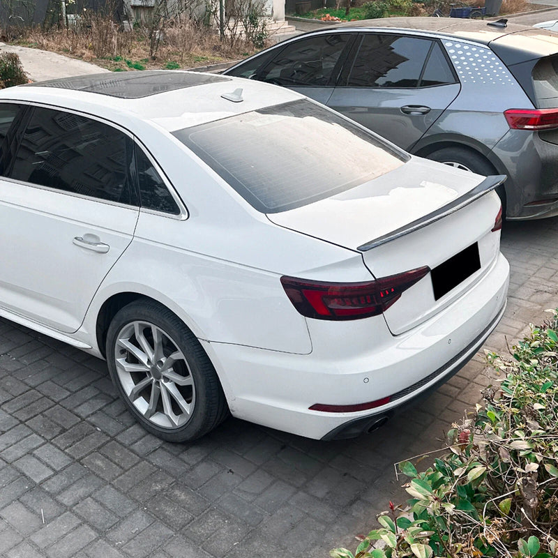 Audi A4 S4 B9 Rear Boot Spoiler Lip (2017-2024)