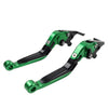 BMW G310R G310GS (2017-2021) Pair CNC Green Extendable Brake Clutch Levers