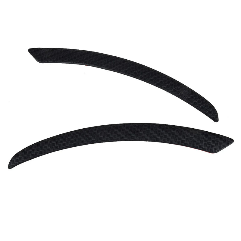 Car Wheel Eyebrow Arch Protector Trim Lips Fender Flares Carbon Fiber