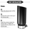 Toyota Tacoma 2.8" Inlet 8.5" Length Exhaust Tip Tailpipe (2005-2023)