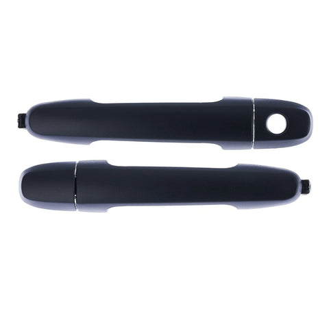 Toyota Hilux Door Handle Outer 2 x Front LH+RH Textured Black (2005–2015)