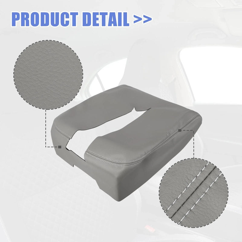 Chevrolet Tahoe Gray Center Console Lid Armrest Cover Protector (2007 - 2014)