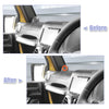 Jeep Wrangler JK (2007-2014) Orange 2 x Pillar Speaker Decoration Covers