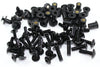 Honda CBR1000RR Fairing Bolt Clip Set / Aluminum Black / (2020–2020)