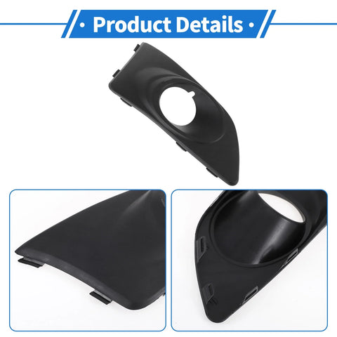 Chevrolet Aveo (2011-2014) Black 1 x Piece Front Right Fog Light Grill