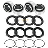 Arctic Cat 250-500 Front & Rear Wheel Hub Bearings & Seals Kit (1998–2004)