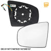 BMW X5 X6 Left Side Heated Mirror Glass Replacement