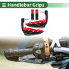 Motorcycle Handlebar Cover 1 Motorcycle Hand Grips Cover Diamond Pattern
