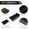 Chevy Silverado 1500 GMC Black Blue Full Center Console Organizer Tray