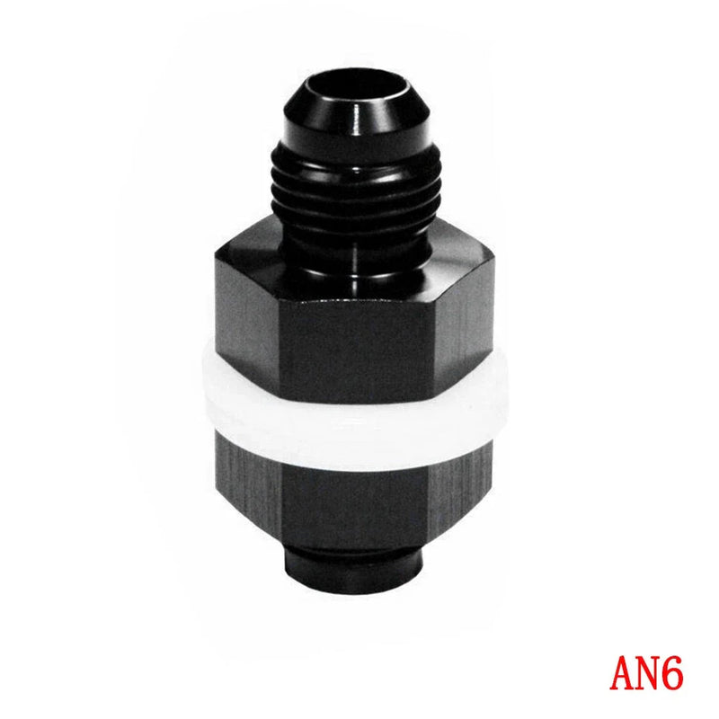 Universal 6 AN Flare Fuel Cell Bulkhead Fitting with Washer (No Year)