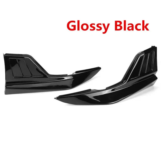 Toyota Corolla Glossy Black Rear Bumper Splitter Lip Protector 2 x (2020-UP)