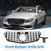 Mercedes-Benz E300 2009-2013 Black Grills Front Upper Bumper Grille