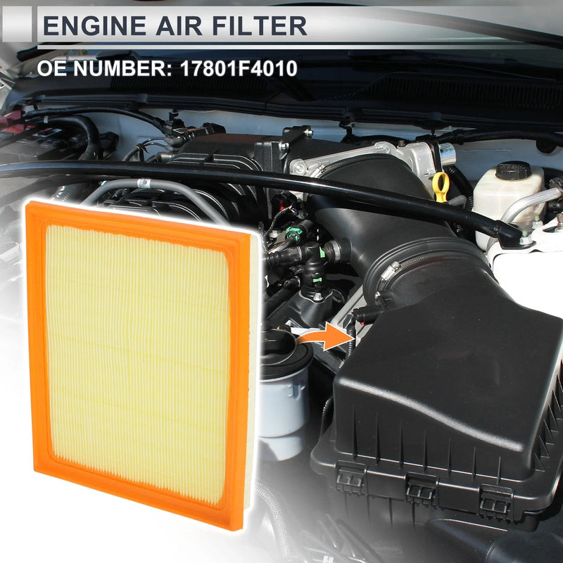 Toyota Sequoia Car Engine Air Filter 2 x
