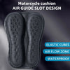 Motorcycle - Foldable 3D Honeycomb Structure Gel Rear Seat Cushion