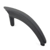 BMW X5 X6 Black Door Trim Pull Handle Right Side Real Leather (2007-2013)
