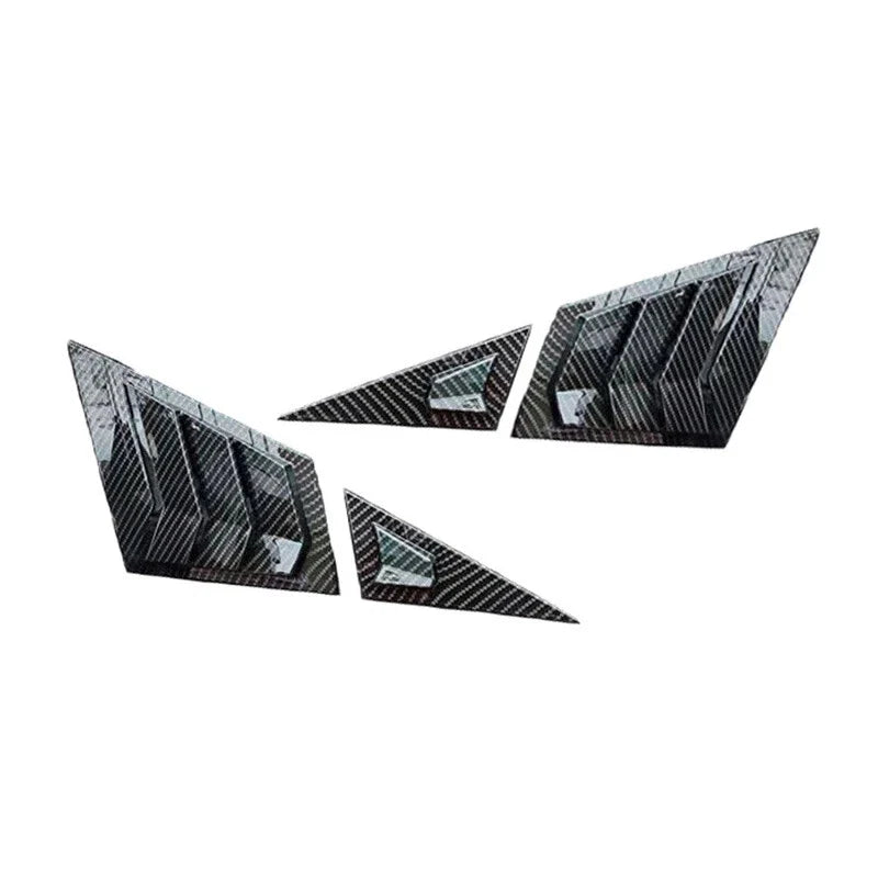 Honda Civic G9 Carbon Fiber Front Window Scoop Louver Cover (2011-2015)