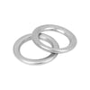 Toyota 10 x M12 Silver Tone Oil Drain Plug Gaskets