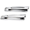 Harley Touring Road King Chrome Front Foot Pegs & Pedal Pads (1991-2015)