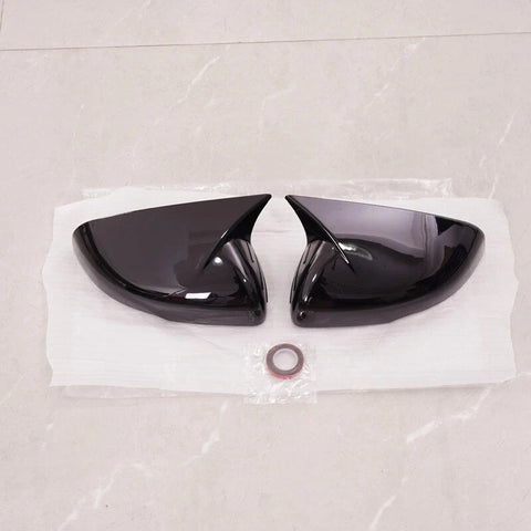 KIA Sorento Gloss Black 2 x OX Horn Side Rearview Mirror Covers (2021-2023)