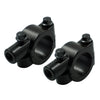 Motorcycle Black 25MM M8 Rearview Handlebar Mirror Mount Holders