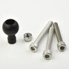RAM Mounts Motorcycle Handlebar Clamp Base 1in Ball M8 Screw