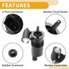 Jeep Grand Cherokee Windshield Washer Pump w/ Grommet (1993-2023)