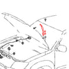 Toyota Hilux Double Cab 2004-2015 Bonnet  Hinge