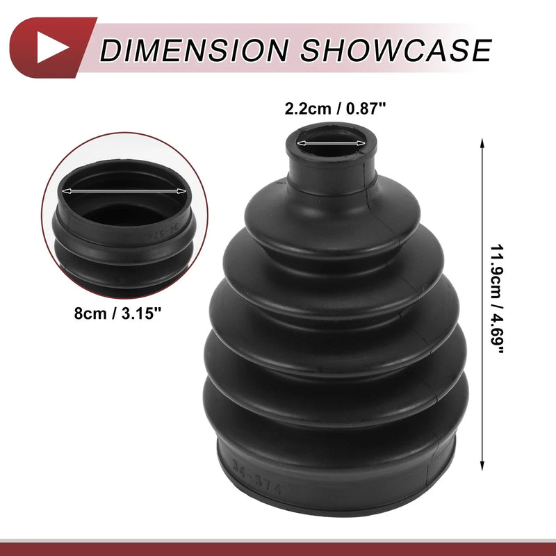 Honda Civic Outer CV Joint Boot Kit with Clamps (2017-2021)