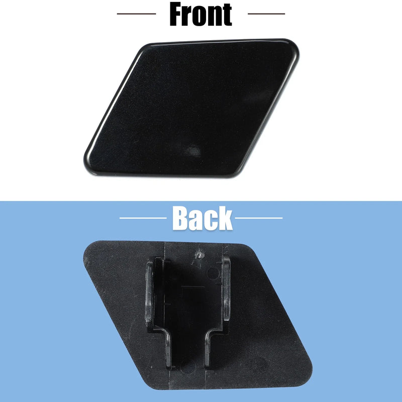 BMW 335i 335xi Black Left Front Headlight Washer Nozzle Cap