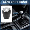 Nissan Juke 2011-2013 Black Silver Tone 6 Speed Gear Shift Knob
