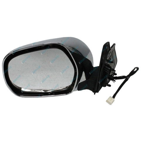 Toyota Landcruiser Prado 120 Series '02-'09 Left LH Chrome Electric Mirror