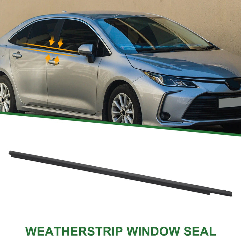 Toyota Corolla 1pc Front Right Weatherstrip Window Seal (2009–2013)