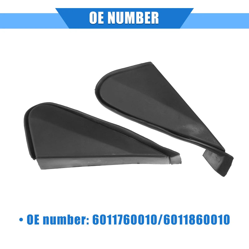Toyota Land Cruiser Left Right Mirror Corner Triangle Fender Covers