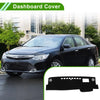 Toyota Camry XV70 series Black Polyester Non-Slip Dashboard Cover 1 x