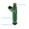 Toyota Corolla 1.8L 4 Pcs Fuel Injector Nozzle (1999-2006)
