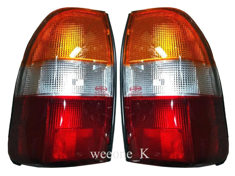Mitsubishi L200 2 x Standard Tail Rear Light Lamps (1995-2005)