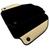 Ferrari 458 GT2 with Crema Nappa Leather Black Floor Mats (2010-2015)