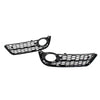 Audi A5 Honeycomb Mesh Fog Light Grille Covers (2008-2011)