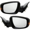 Set Of 2 Mirror Power For 2011-2013 Hyundai Elantra Left