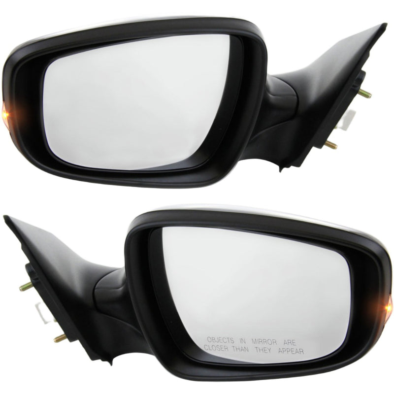 Set Of 2 Mirror Power For 2011-2013 Hyundai Elantra Left