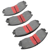 Mitsubishi Magna TJ Akebono Front Disc Brake Pads 3.0L/3.5L V6