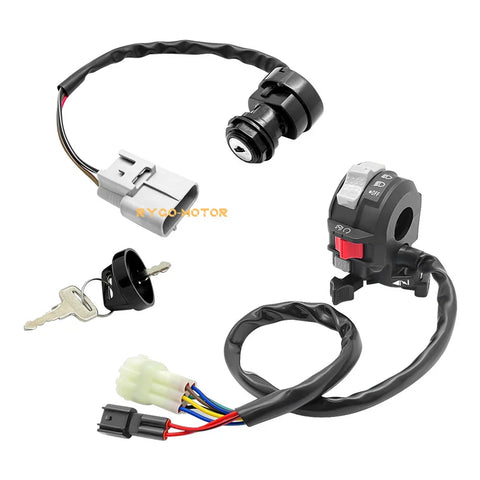 Yamaha Grizzly 660 YFM660F 2 x Headlight Switch & Ignition Key Switch