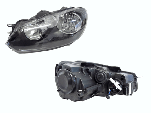 Headlight Left Hand Side FOR Volkswagen Golf MK6 2008-2013