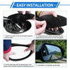 Ford Transit Custom Right Driver Side Heated Mirror Glass (2013-2023)